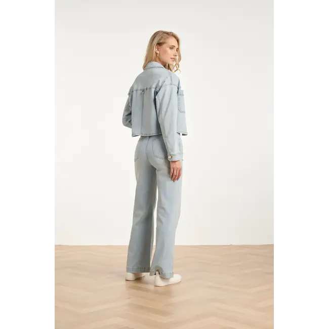 SMASHED LEMON JEANS HIGH-WAISTED WIDE LEG DIAMONDS 26140