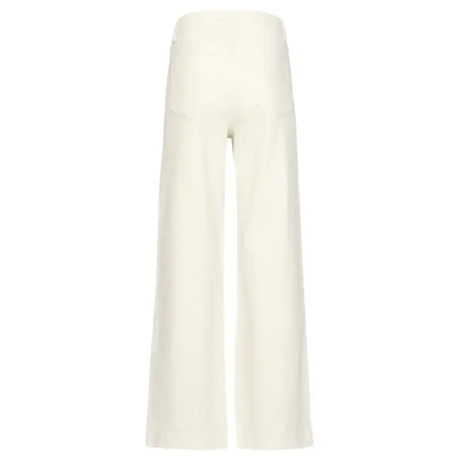 SMASHED LEMON JEANS HIGH-WAISTED WIDE LEG OFFWHITE 26140
