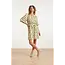 SMASHED LEMON JURK MET ABSTRACTE GROENE  PRINT 26046