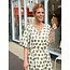 SMASHED LEMON JURK MET ABSTRACTE GROENE  PRINT 26046