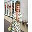 SMASHED LEMON JURK MET ABSTRACTE GROENE  PRINT 26046