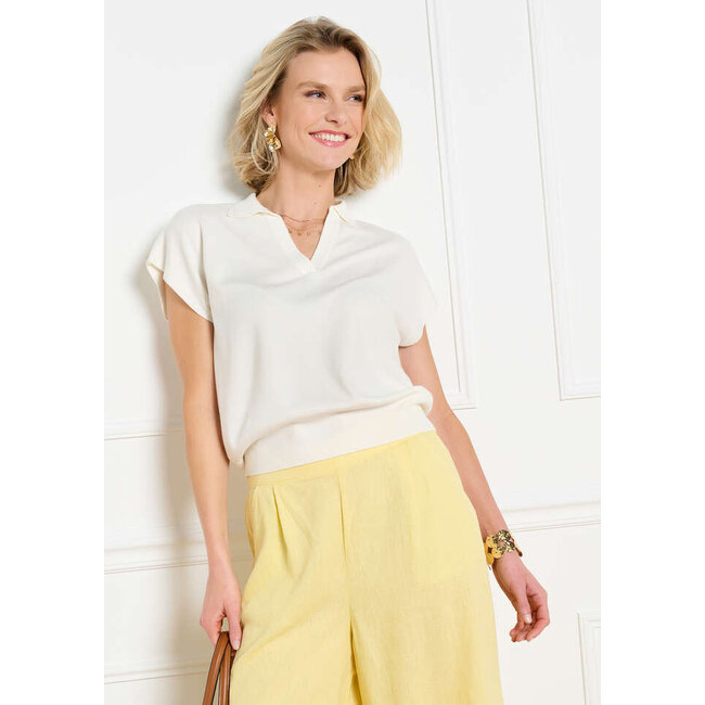 TOP POLOSOFT VANILLA WHITE