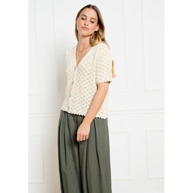 VEST CROCARV VANILLA WHITE