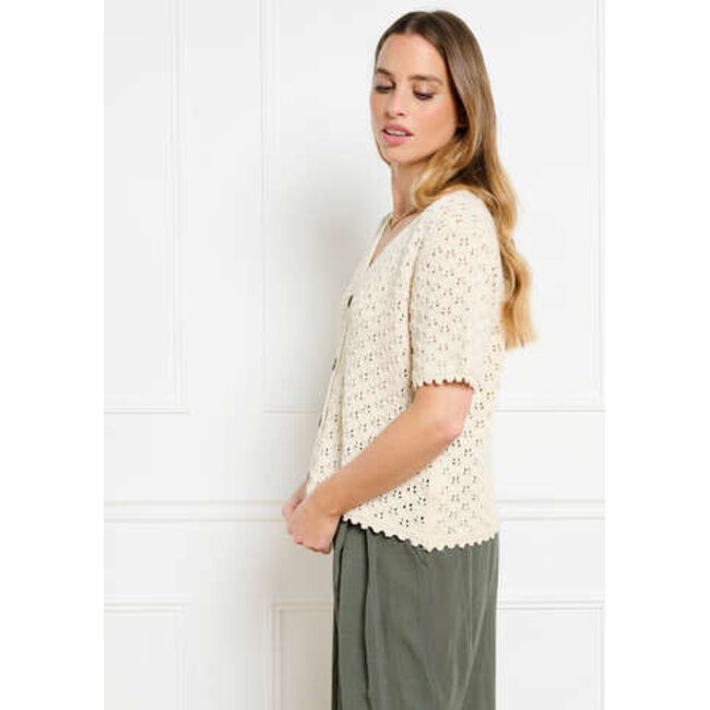 VEST CROCARV VANILLA WHITE