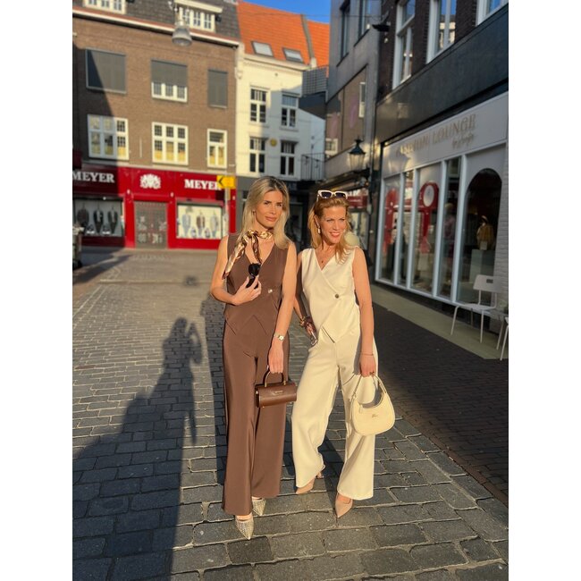 JUMPSUIT P-RIDZA  BROWN