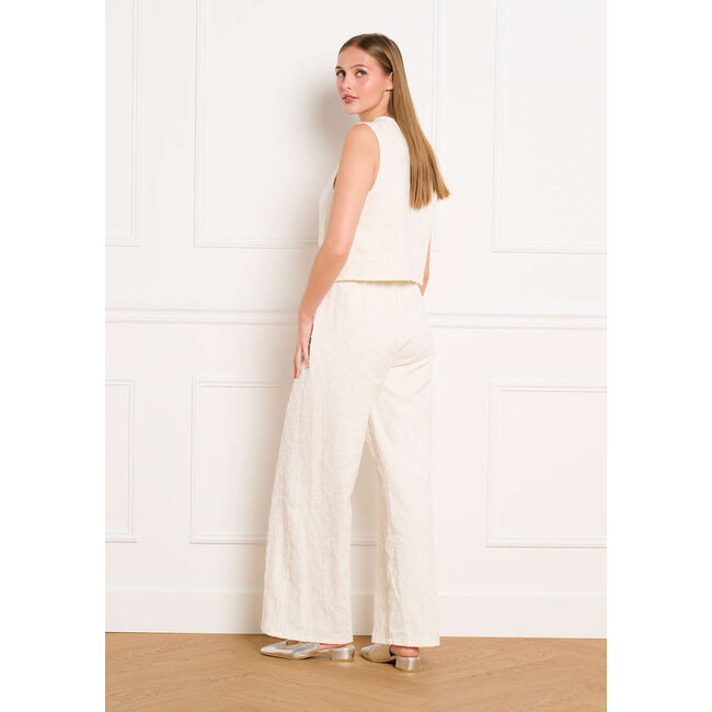 BROEK STARJACK VANILLA WHITE