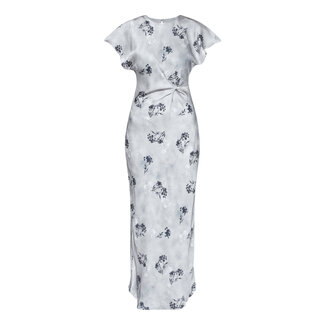 JURK GISTA GREY FLOWER SATIN