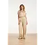 VISCOSE BROEK SATIJNGLANS SAND