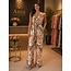 ANGELLE MILAN JUMPSUIT SUMMERTRAVEL CAMEL PRINT 2109
