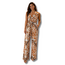 ANGELLE MILAN JUMPSUIT SUMMERTRAVEL CAMEL PRINT 2109