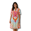 ANGELLE MILAN TUNIC DRESS SUMMERTRAVEL 1467 PINK PRINT
