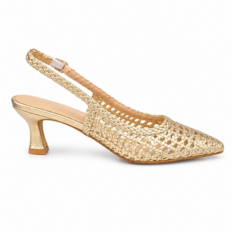 SLINGBACK  GOUD GEVLOCHTEN DES8512