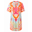 ANGELLE MILAN TUNIC DRESS SUMMERTRAVEL 1467 PINK PRINT