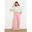 BROEK TWILLWID LIGHT PINK