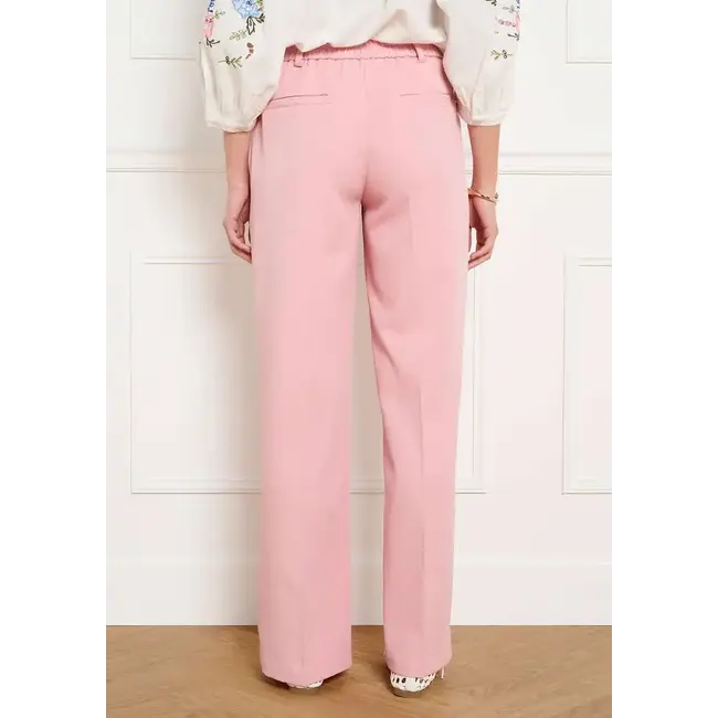 BROEK TWILLWID LIGHT PINK