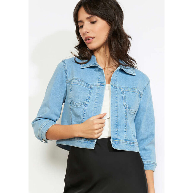 JEANS JACK KORTDEN BLUE BLEACHED