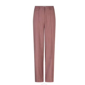LOFTY MANNER PANTALON JUNAE MAUVE PINK PINSTRIPE
