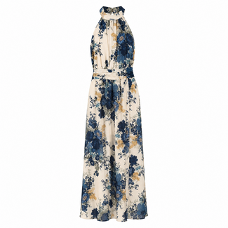 HALTER JURK VINTAGE PRINT NAVY