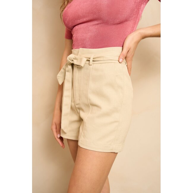 LOFTY MANNER SHORT RIXT BEIGE DENIM