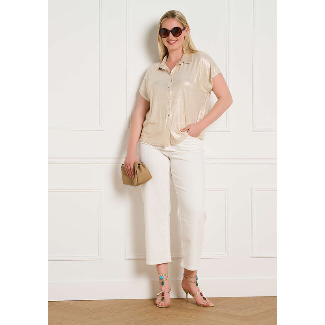 TOP/BLOUSE CHEMLU CHAMPAGNE