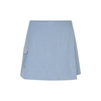 LOFTY MANNER SKORT DESH BLAUW