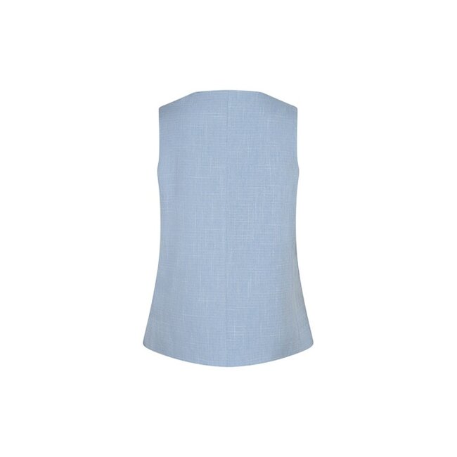 LOFTY MANNER GILET SHIRIN BLAUW