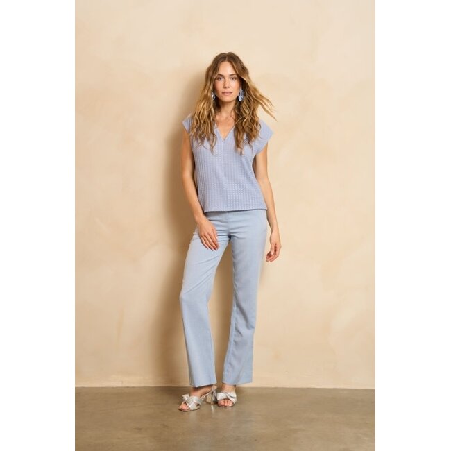 LOFTY MANNER TOP ELIAN BLAUW