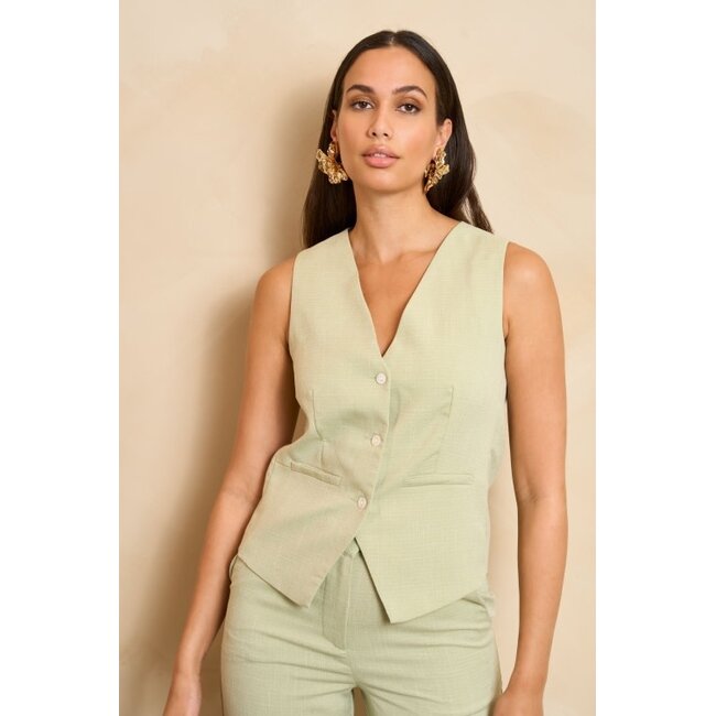 LOFTY MANNER GILET SHIRIN MINT