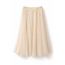 ROK TULE MIDI SL212 CREAM GOLD