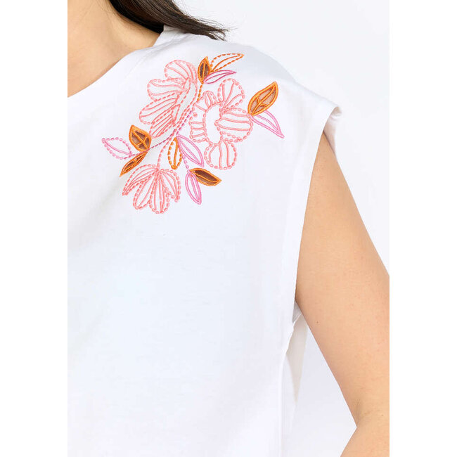 SHIRT BRODEFLO OFFWHITE