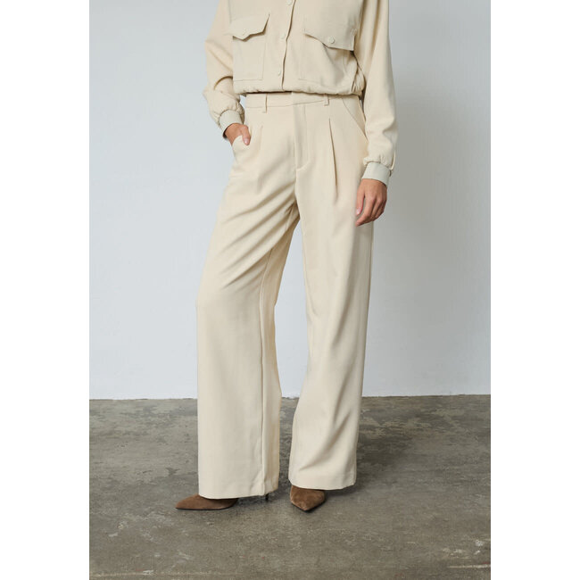 BROEK GREAT PA3 FOG BUTTERCREME
