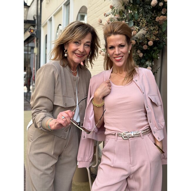 BROEK GREAT PA3 MAUVE
