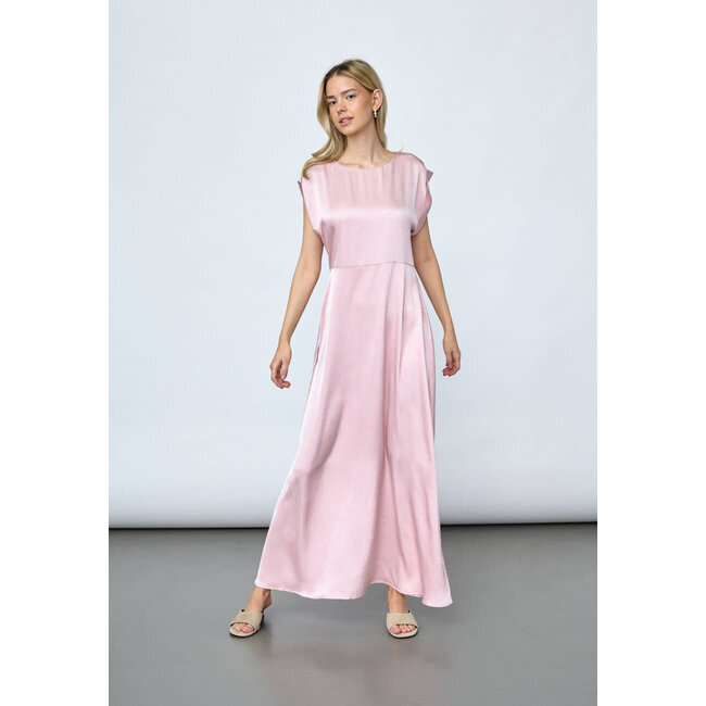 JURK GELINA SOFT PINK SATIN