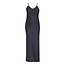 MAXIJURK SATIN N.ERO NAVY