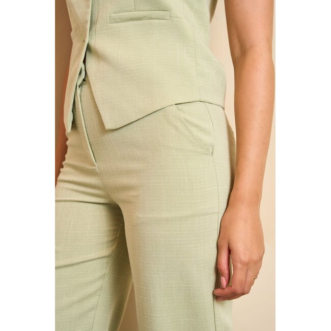 LOFTY MANNER PANTALON SALLI LIGHT GREEN