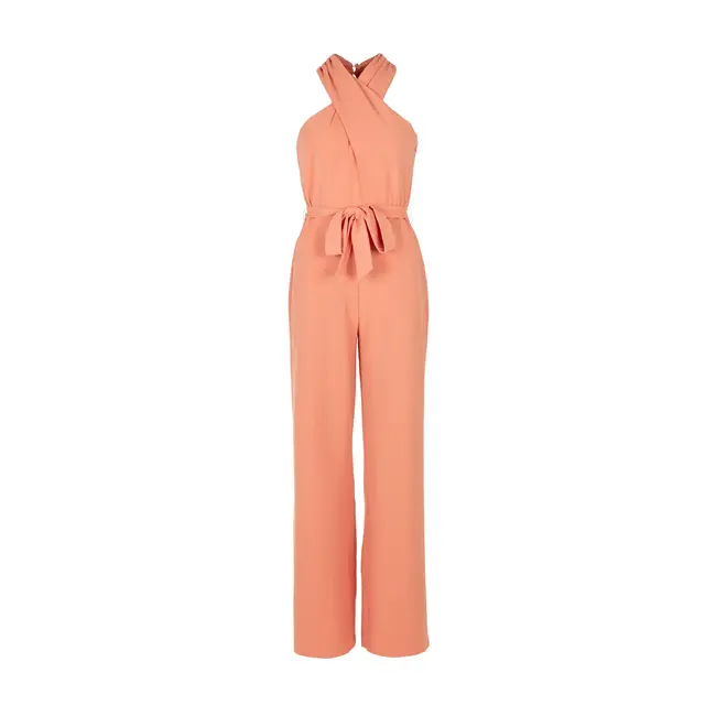 FREEBIRD JUMPSUIT JANNE SCUBA-STRETCH MELON