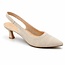 SLINGBACK BEIGE STRETCH DES8511