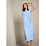 JURK STRETCH SMOCKTWIST AIR BLUE