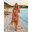 ANGELLE MILAN TUNIC DRESS SUMMERTRAVEL 1622-PINK PRINT
