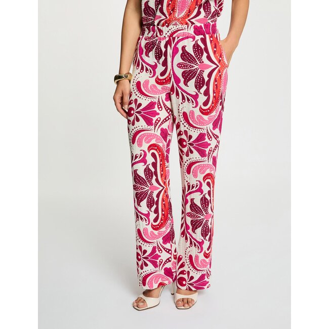 BROEK PMARIA MEERKLEURIG