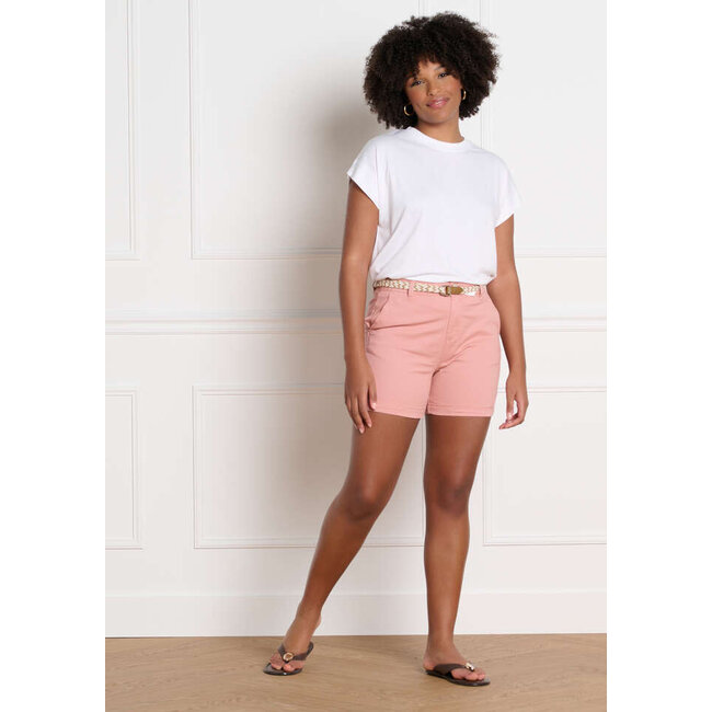 LOLA SHORT &  RIEM  P-CHINSHIO1F SALMON PINK