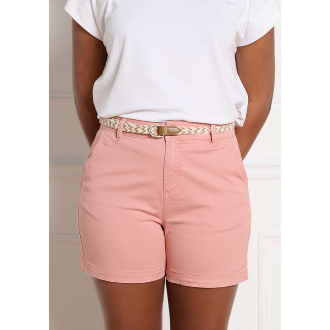 LOLA SHORT &  RIEM  P-CHINSHIO1F SALMON PINK