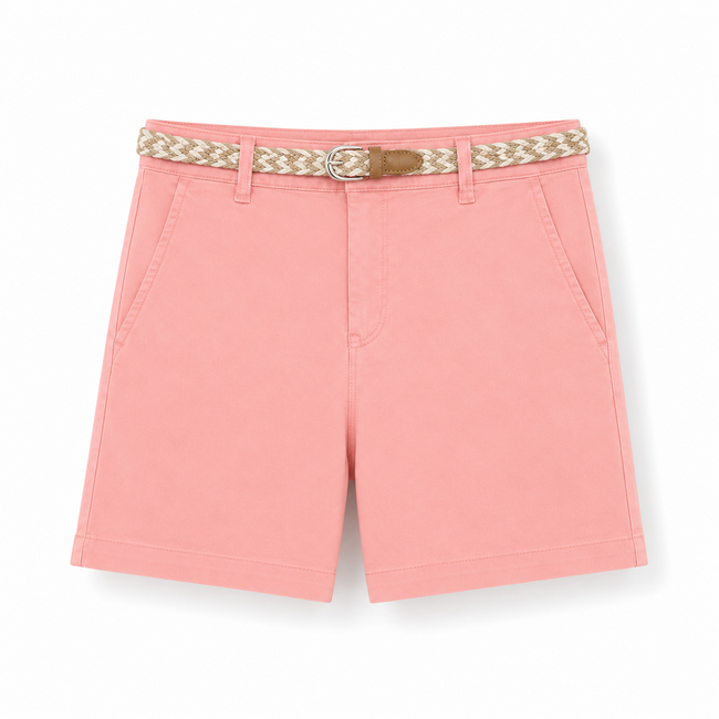LOLA SHORT &  RIEM  P-CHINSHIO1F SALMON PINK