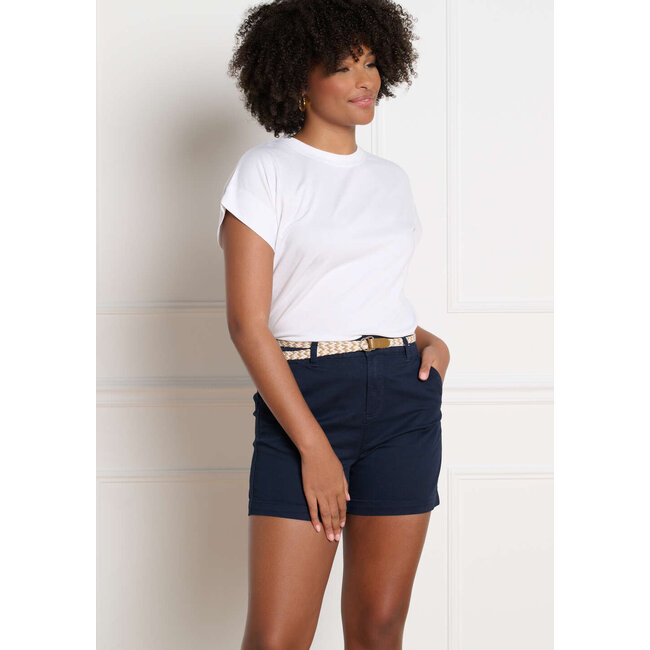 LOLA SHORT &  RIEM  P-CHINSHIO1F NAVY