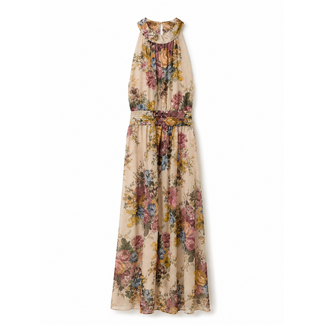 HALTER JURK VINTAGE PRINT MULTI