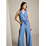 JUMPSUIT COSTUNI BLUE VISCOSE