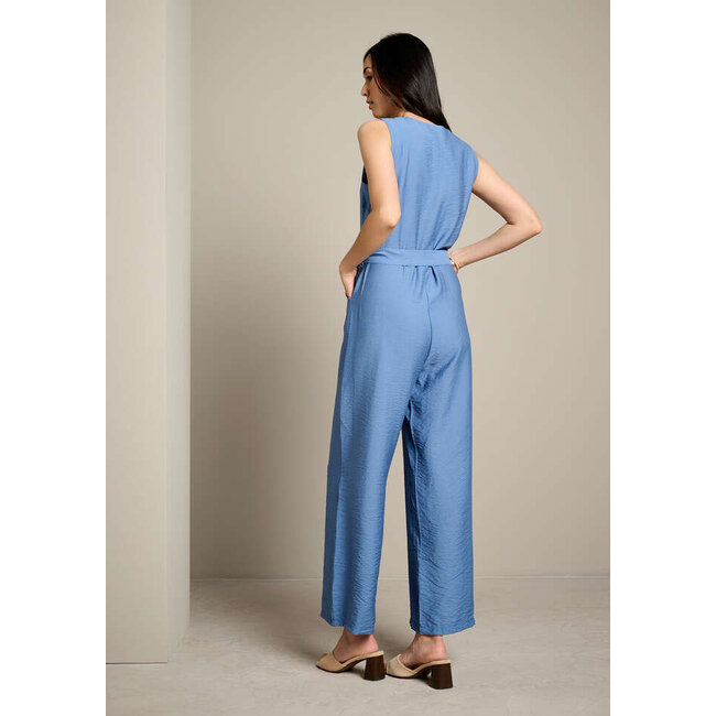 JUMPSUIT COSTUNI BLUE VISCOSE