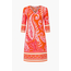 ANGELLE MILAN TUNIC/DRESS SUMMERTRAVEL 1401 3/4 MOUW ORANGE