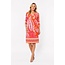 ANGELLE MILAN TUNIC/DRESS SUMMERTRAVEL 1401 3/4 MOUW ORANGE