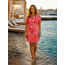 ANGELLE MILAN TUNIC/DRESS SUMMERTRAVEL 1714 PINK KRAAG